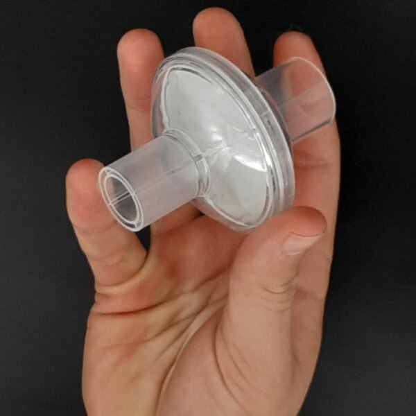 In Line Bacteria Filter for CPAP